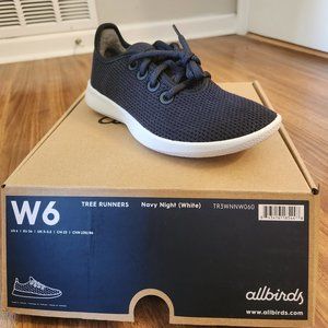 Allbirds Tree Runner Size 6 Navy Night
